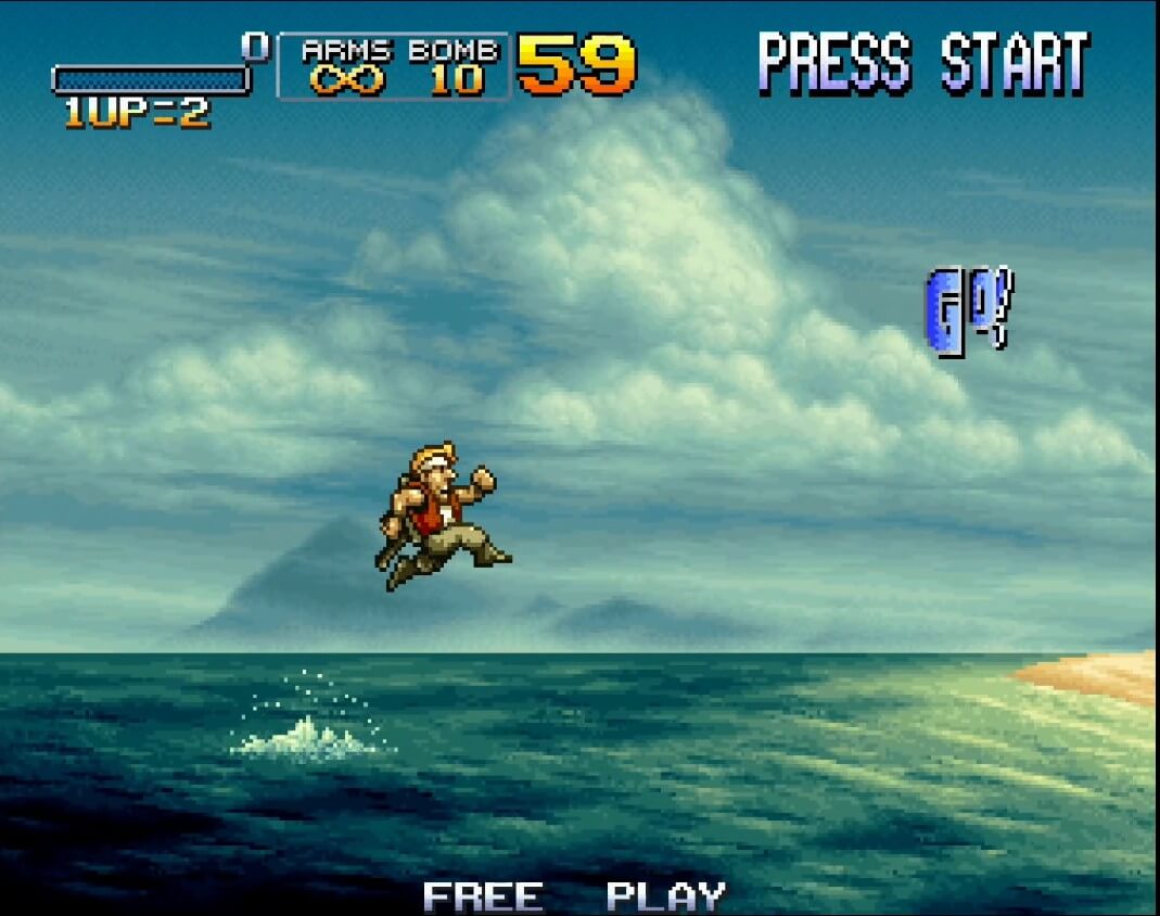 Metal Slug 3 - геймплей игры Arcade